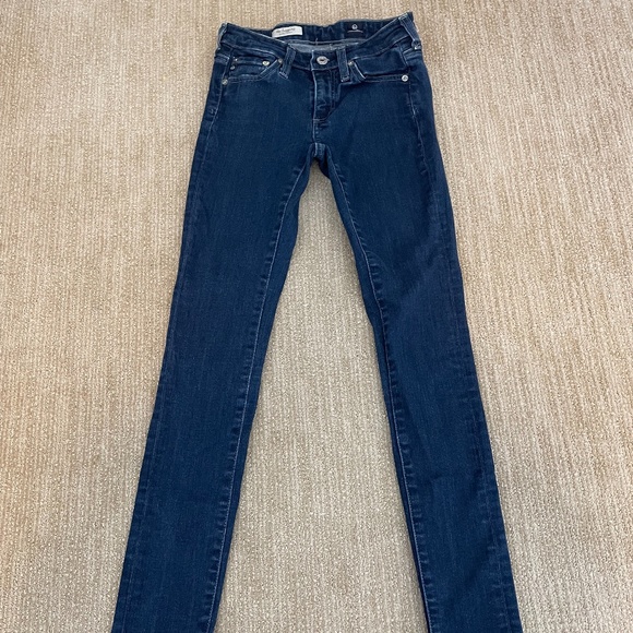 AG The Legging Super Skinny Jeans Dark Wash 24R - Picture 6 of 10